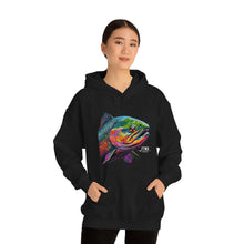 Curious Salmon Art, Unisex Heavy Blend™ Hooded Sweatshirt