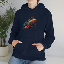 Pearlescent Salmon Art Unisex Heavy Blend™ Hooded Sweatshirt