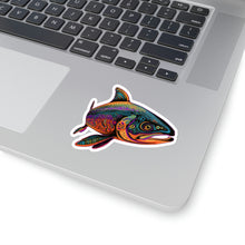 Tribal Vibes Salmon Kiss-Cut Stickers