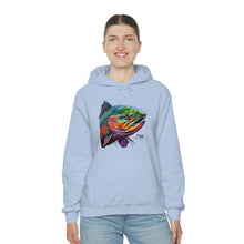 Curious Salmon Art, Unisex Heavy Blend™ Hooded Sweatshirt