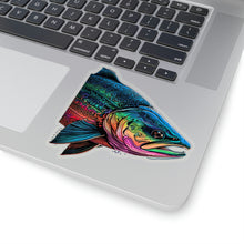 Taste The Rainbow Salmon Kiss-Cut Stickers