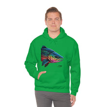 Taste The Rainbow Salmon Unisex Heavy Blend™ Hooded Sweatshirt