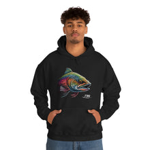 Shimmering Steelhead Art Unisex Heavy Blend™ Hooded Sweatshirt