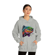 Curious Salmon Art, Unisex Heavy Blend™ Hooded Sweatshirt